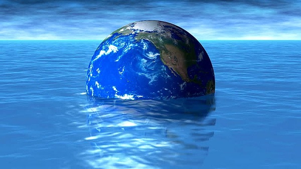 ilustrasiPeningkatan Permukaan laut dan Pengertian Pemanasan Global