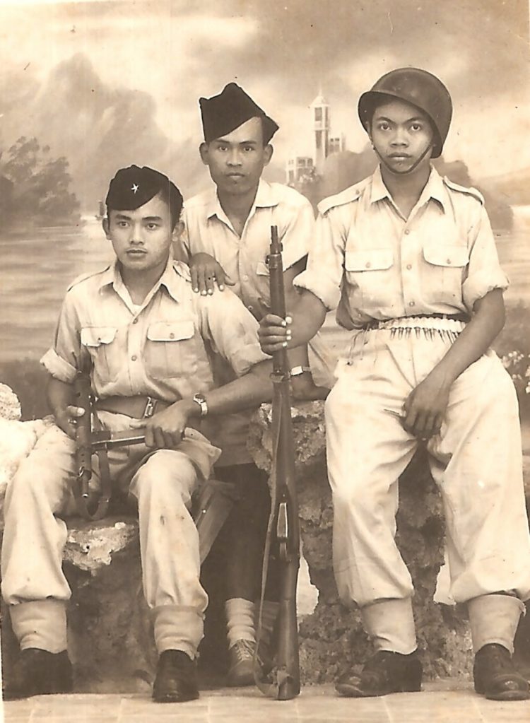 beberapa anggota tentara pelajar perang kemerdekaan dari madiun