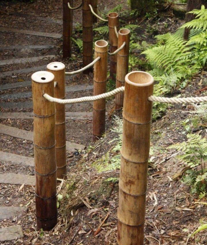 kerajinan dari bambu pembatas