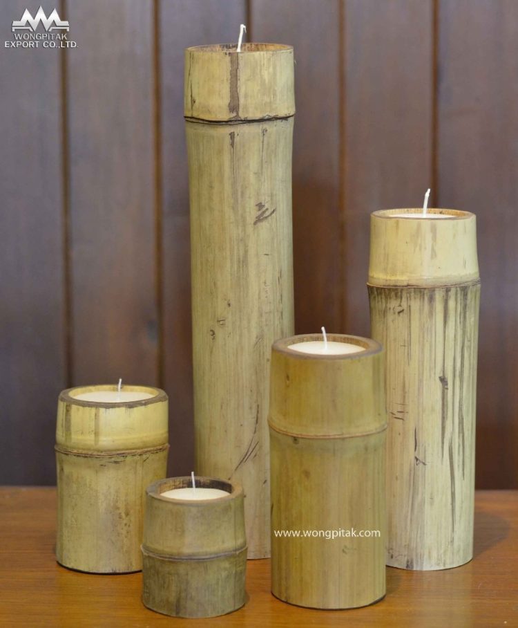 kerajinan dari bambu lilin