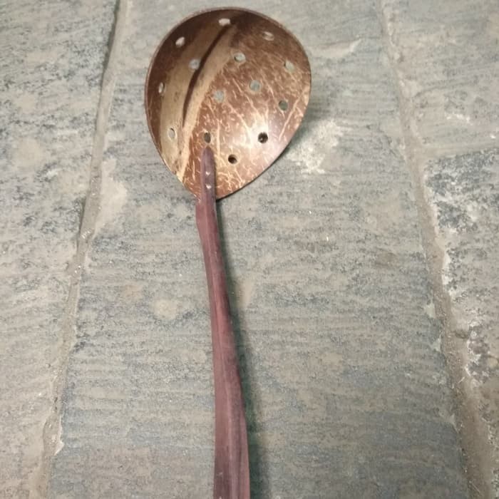 Gambar kerajinan dari batok kelapa spatula