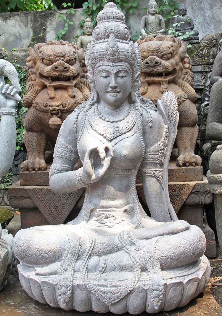 kerajinan dari batu patung hindu