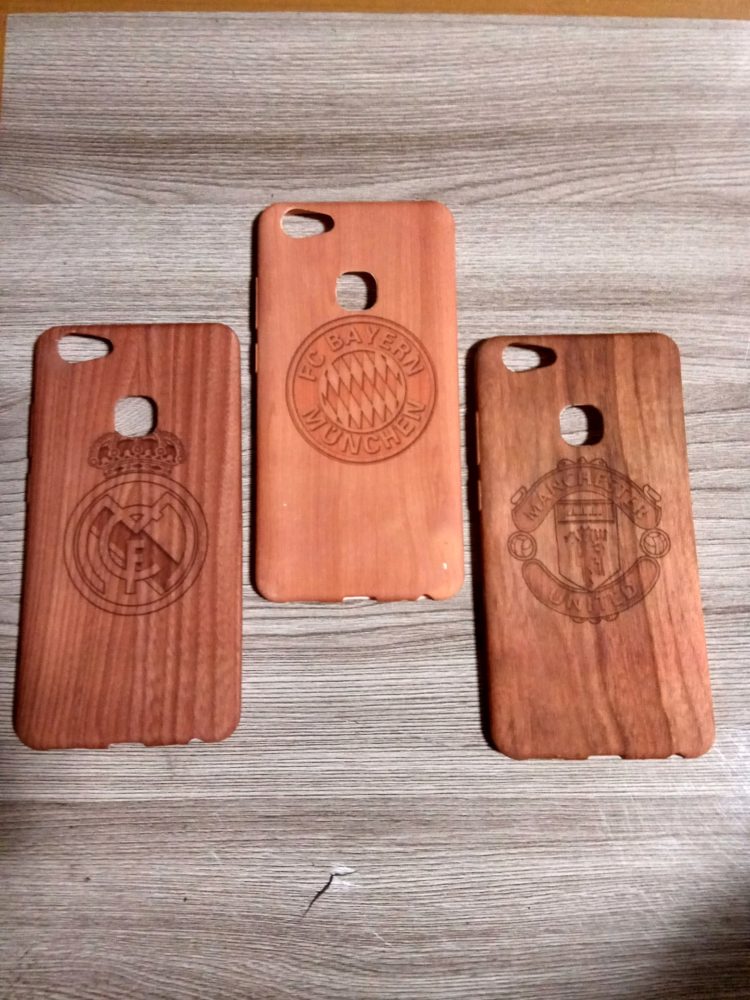 kerajinan dari kayu casing hp