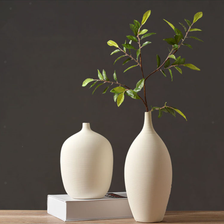 kerajinan keramik vas bunga jepang untuk ikebana