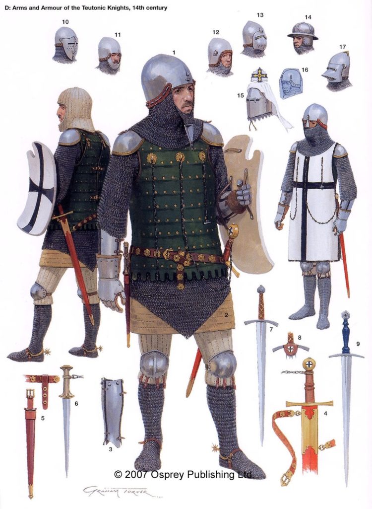 baju zirah prajurit perang salib pertama