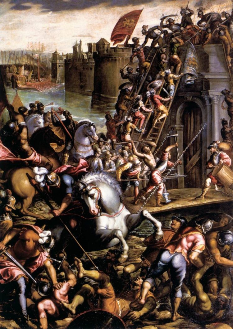 Kota Zara dikepung saat perang salib keempat