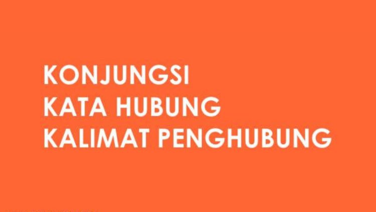 pengertian konjungsi jenis konjungsi temporal