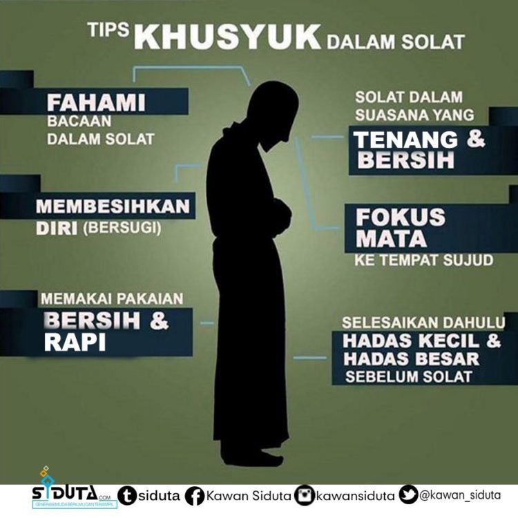 pengertian sholat dan langkah langkah supaya bisa khusyu