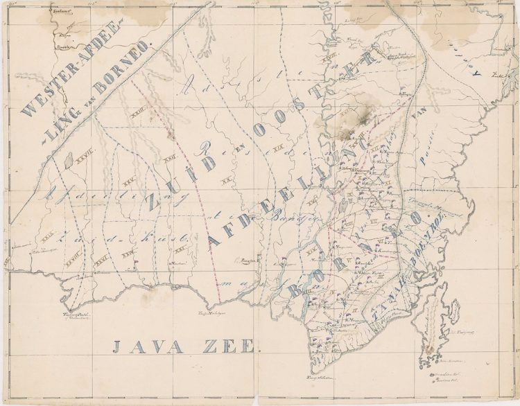 foto peta perang banjar