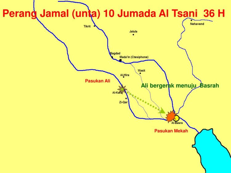 foto peta perang jamal