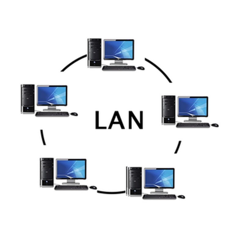 ilutrasi Local Area Network (LAN) pengertian jaringan komputer