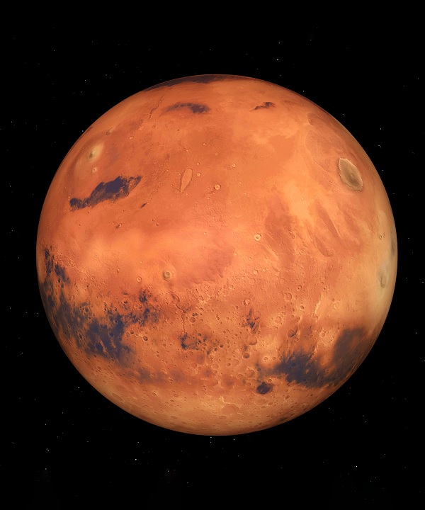Gambar Mars dalam Pengertian Tata Surya
