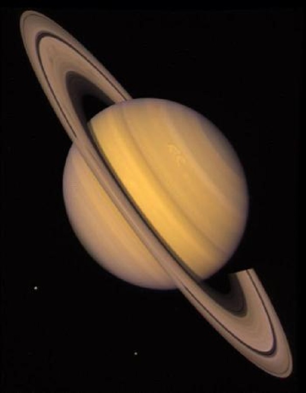 Gambar Saturnus dalam Pengertian Tata Surya