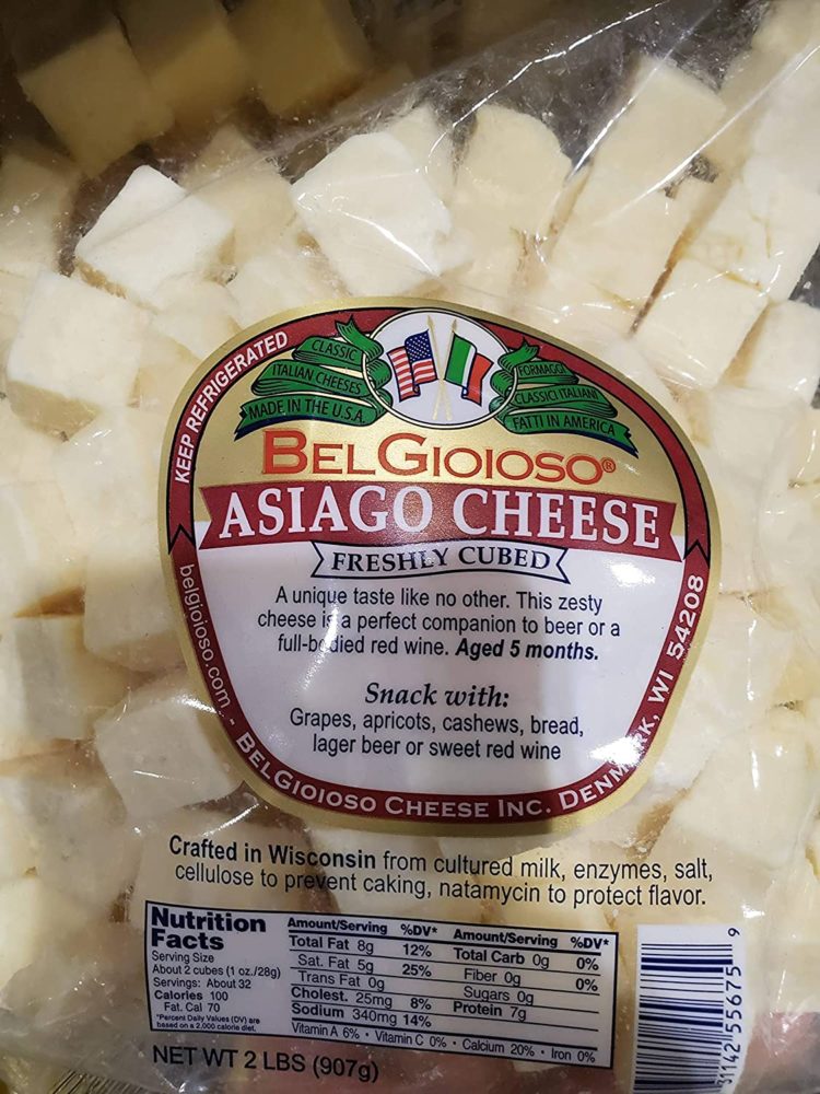 gambar jenis keju asiago