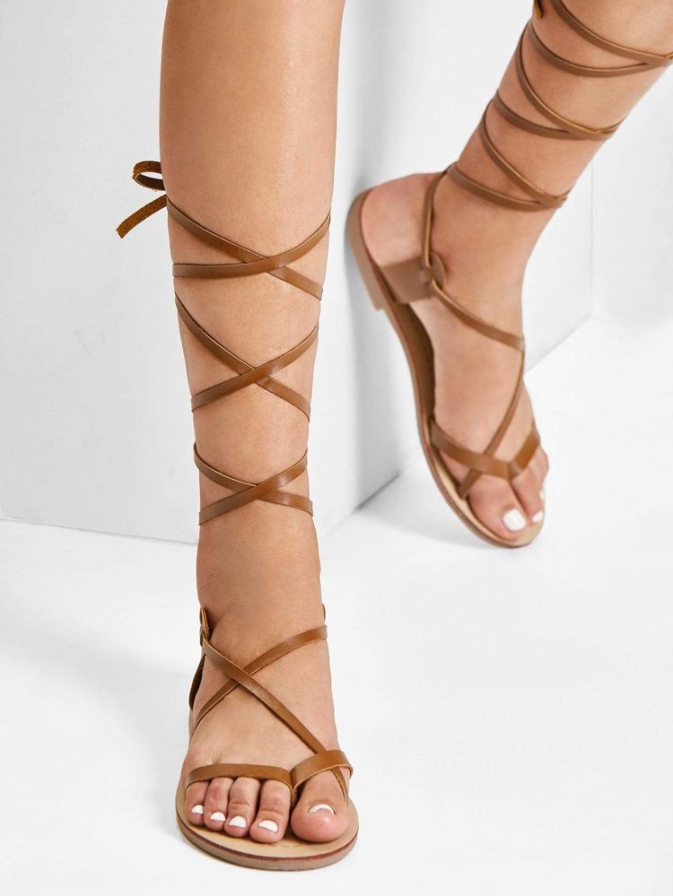 gambar jenis sepatu gladiator sandals