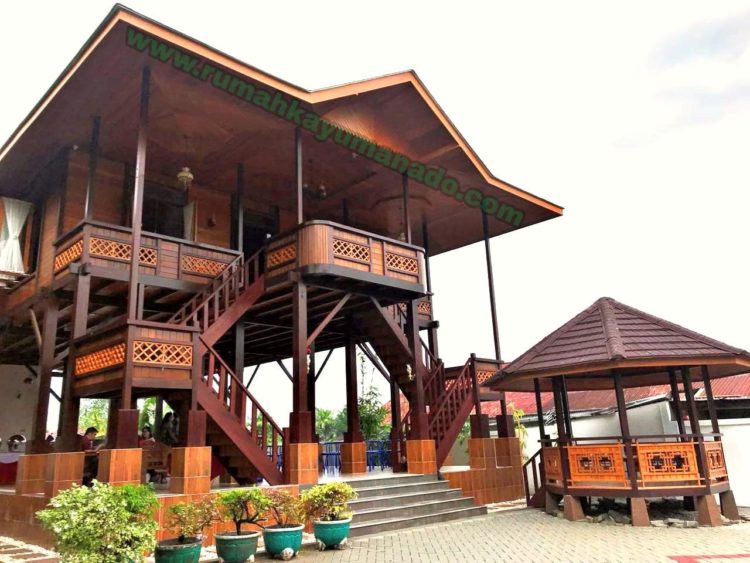 rumah adat sulawesi utara walewangko