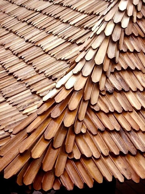 Gambar Jenis Atap bambu