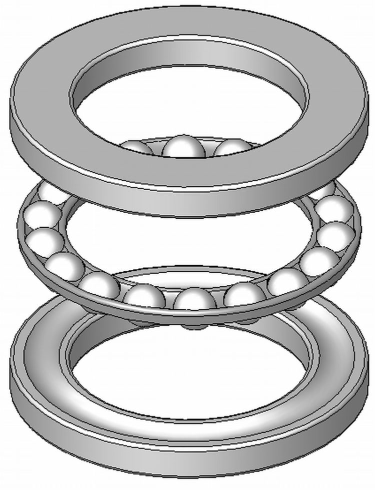 jenis bearing roller thrust dan karakteristiknya