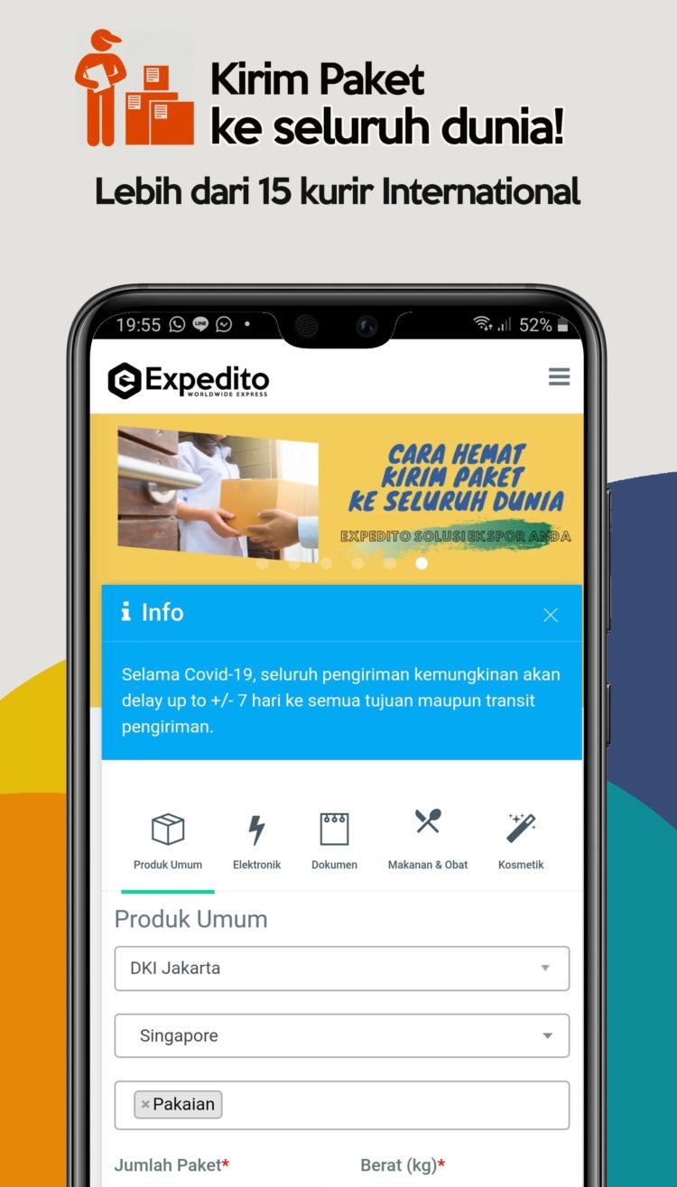 perusahaan logistik expedito dan fungsi